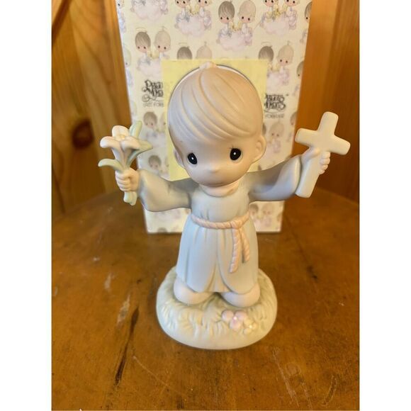 Precious Moments Figurine 1994 “HALLELUJAH FOR THE CROSS” #532002  With box (840 - Picture 1 of 7